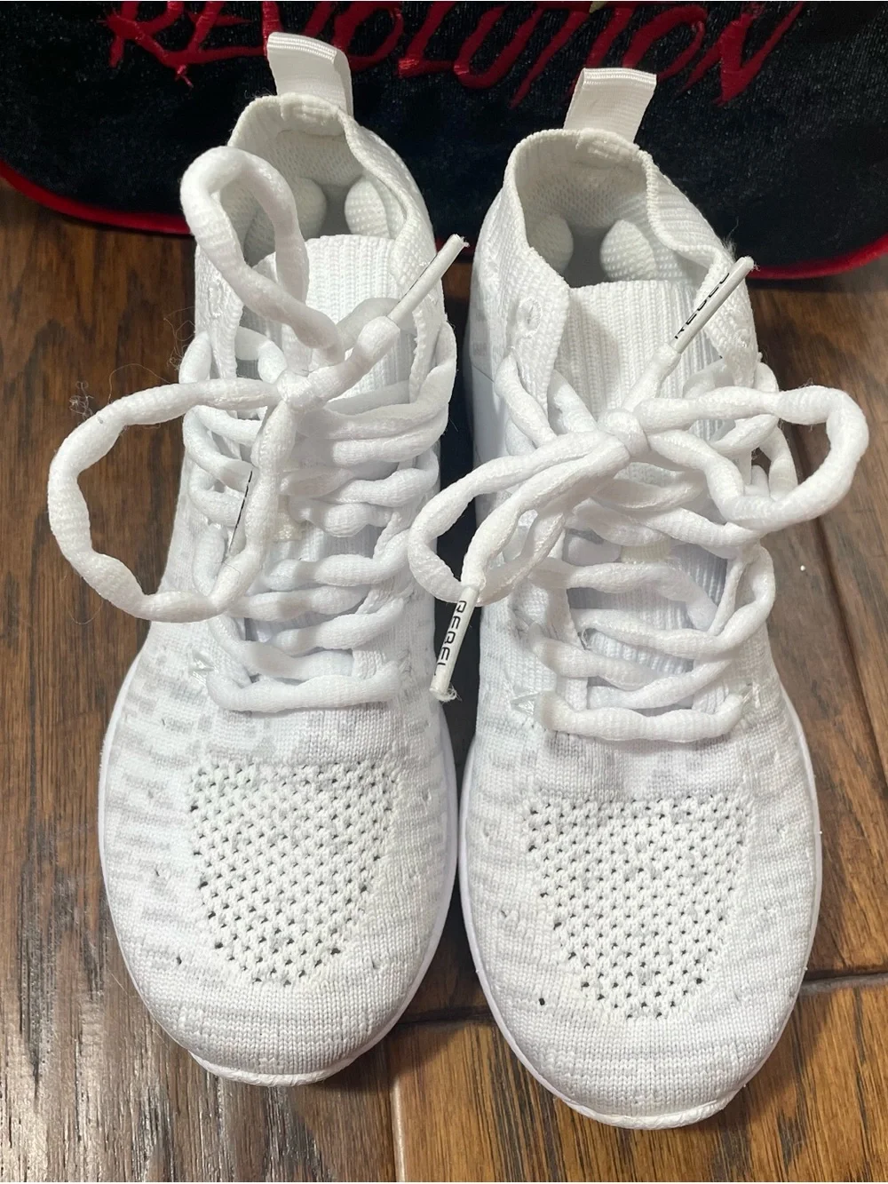 Rebel Revolution Kids Cheer Sneaker - White